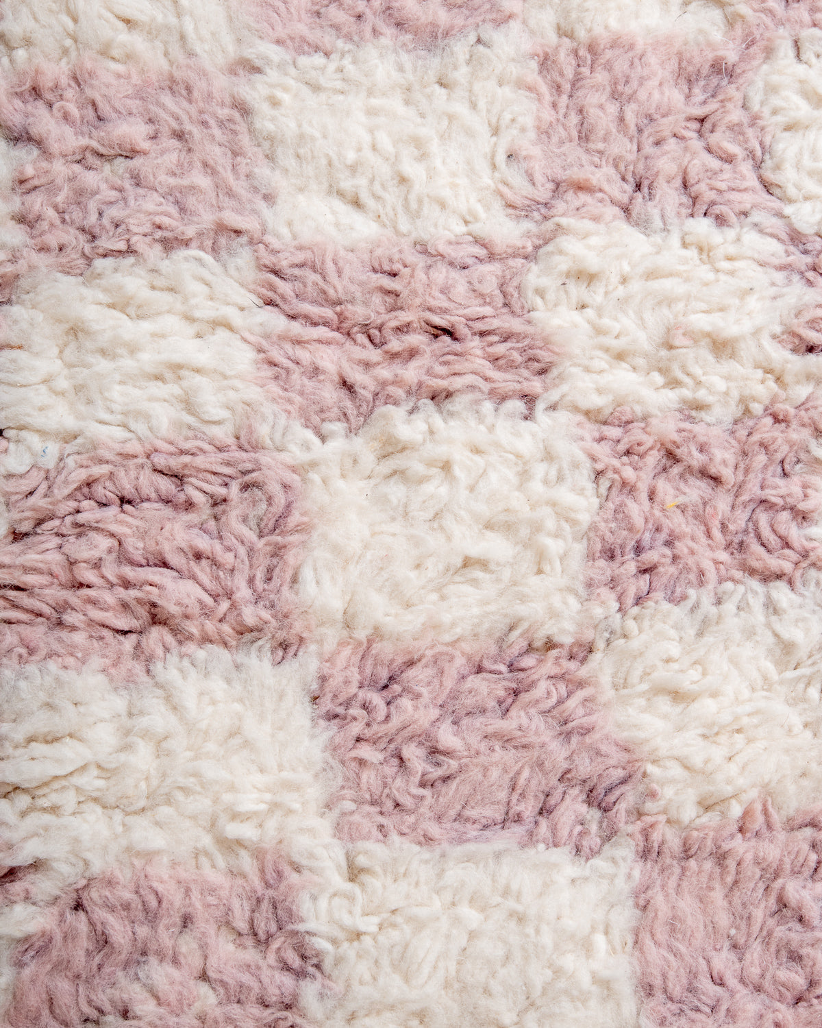 Modern, designer, handcrafted Berber rug from Morocco. Beniourain carpet with beautiful colours and patterns and fluffy wool texture.