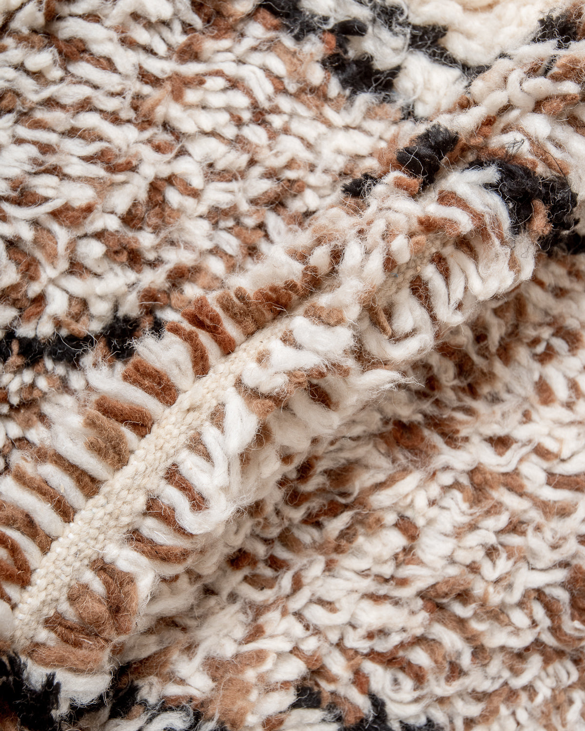 Modern designer handcrafted Berber rug from morocco Azilal with beautiful colors and patterns.