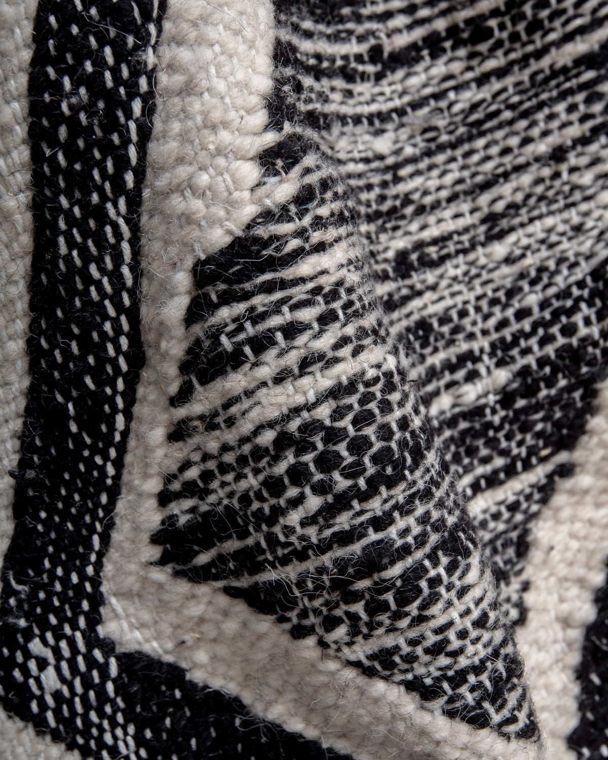 Modern, designer, handcrafted Berber rug from Morocco. Kelim carpet with beautiful designs and robust flat weave. 100% wool.