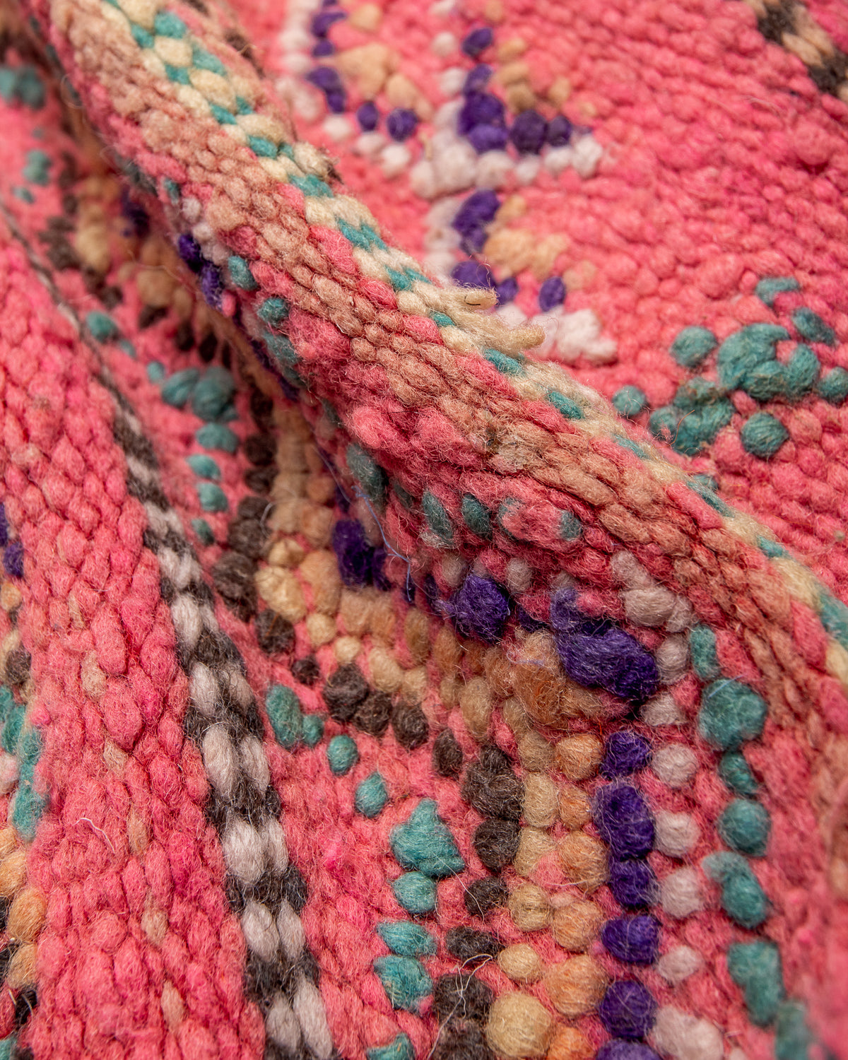 Modern, designer, handcrafted Berber rug from Morocco. Vintage Kelim carpet with beautiful designs and robust flat weave out of wool.