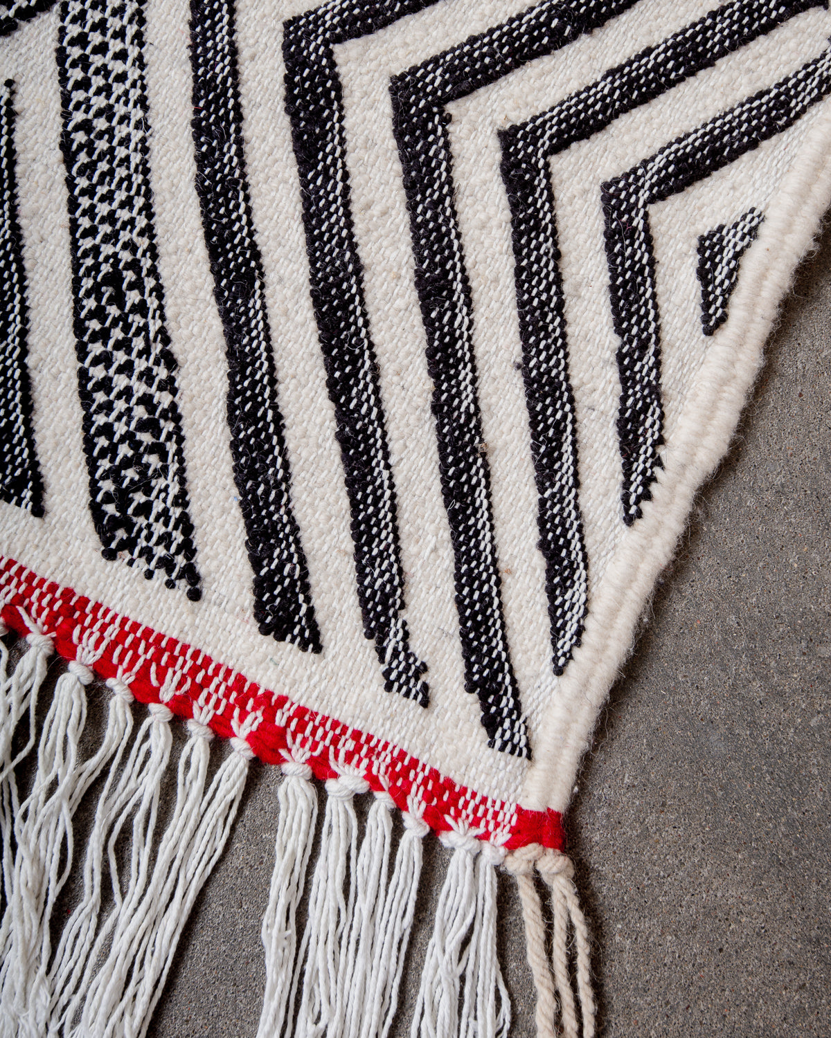 Modern, designer, handcrafted Berber rug from Morocco. Vintage Kelim carpet with beautiful designs and robust flat weave out of wool.