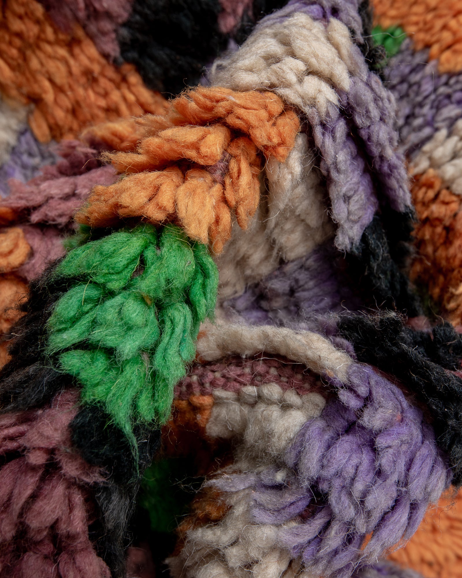 Modern designer handcrafted Berber runner rug from Morocco. Beniourain with beautiful colors and patterns.