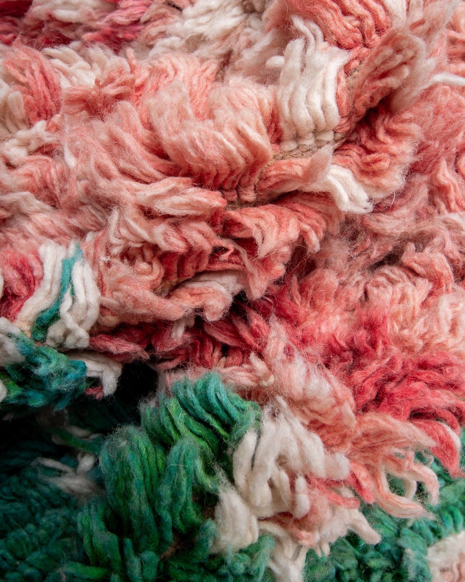 Modern designer handcrafted Berber runner rug from Morocco. Beniourain with beautiful colors and patterns.