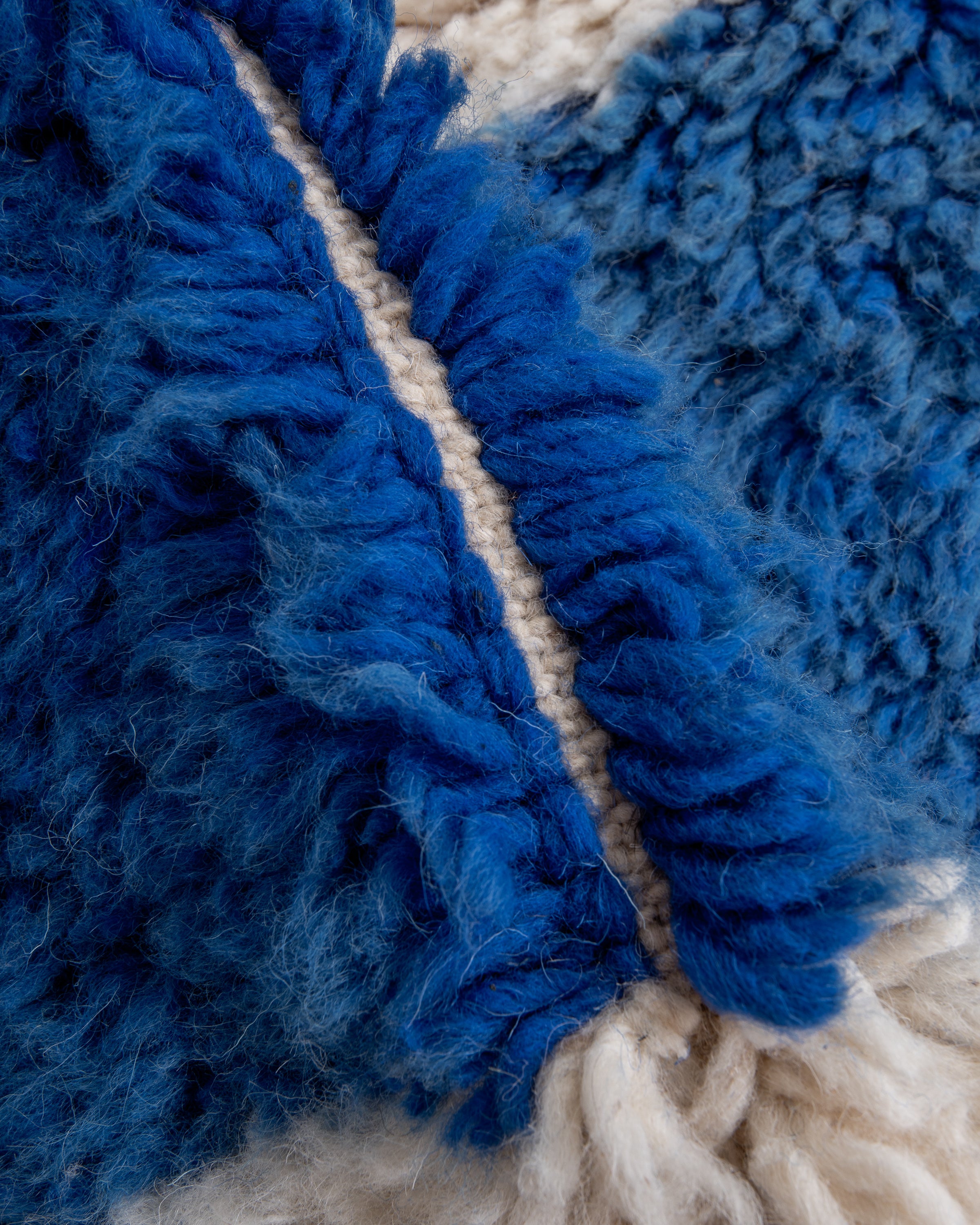 Modern designer handcrafted Berber rug from morocco Beniourain with beautiful colors and patterns