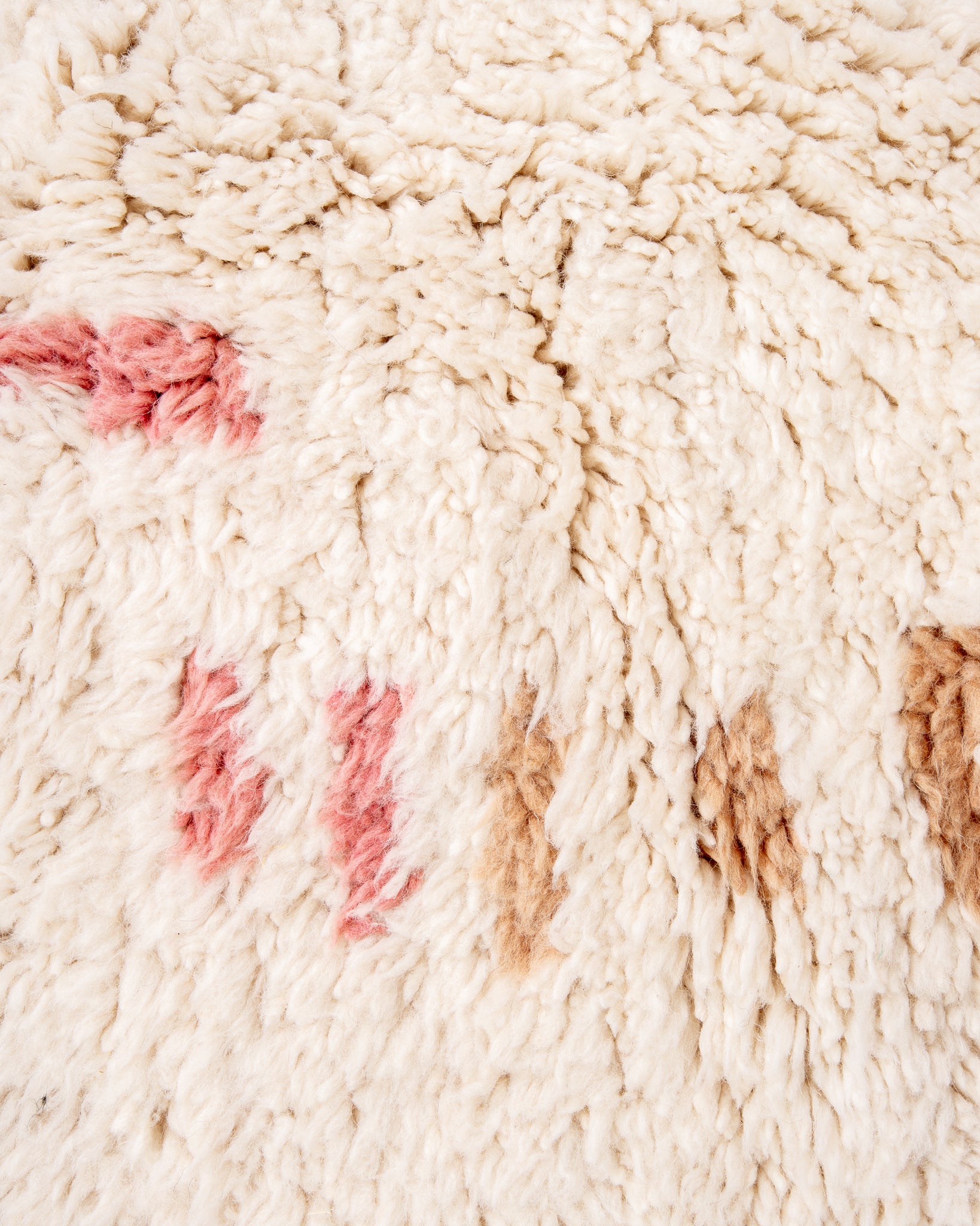 Modern designer handcrafted Berber rug from morocco Beniourain with beautiful colors and patterns