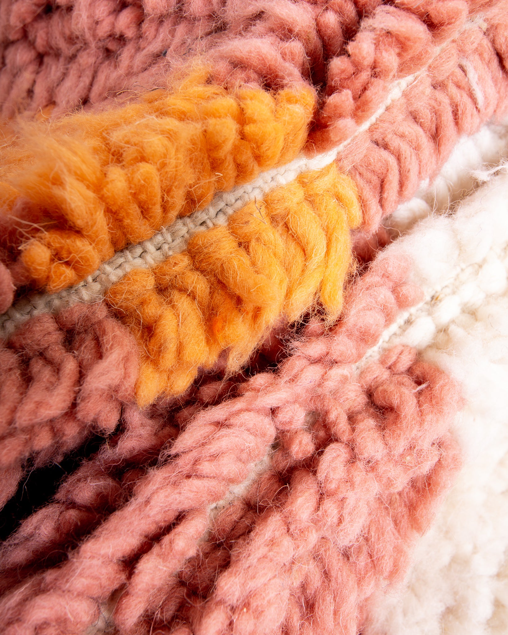 Modern designer handcrafted Berber rug from morocco Beniourain with beautiful colors and patterns