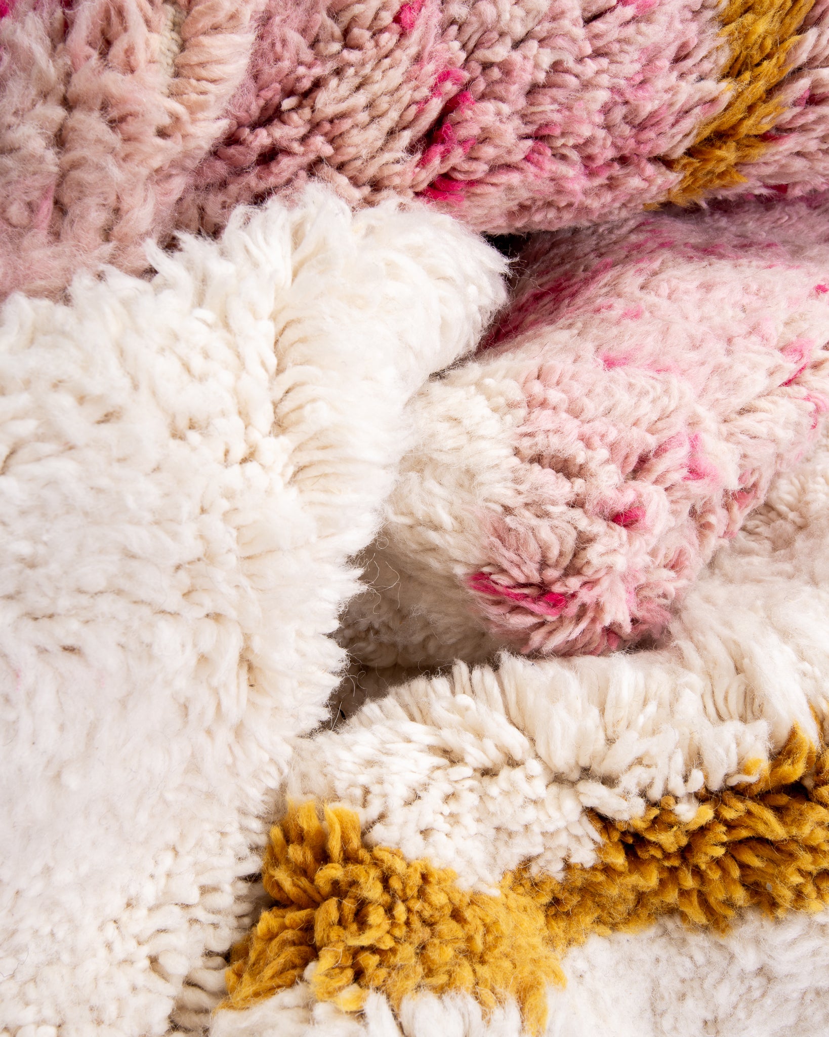 Modern designer handcrafted Berber rug from morocco Beniourain with beautiful colors and patterns