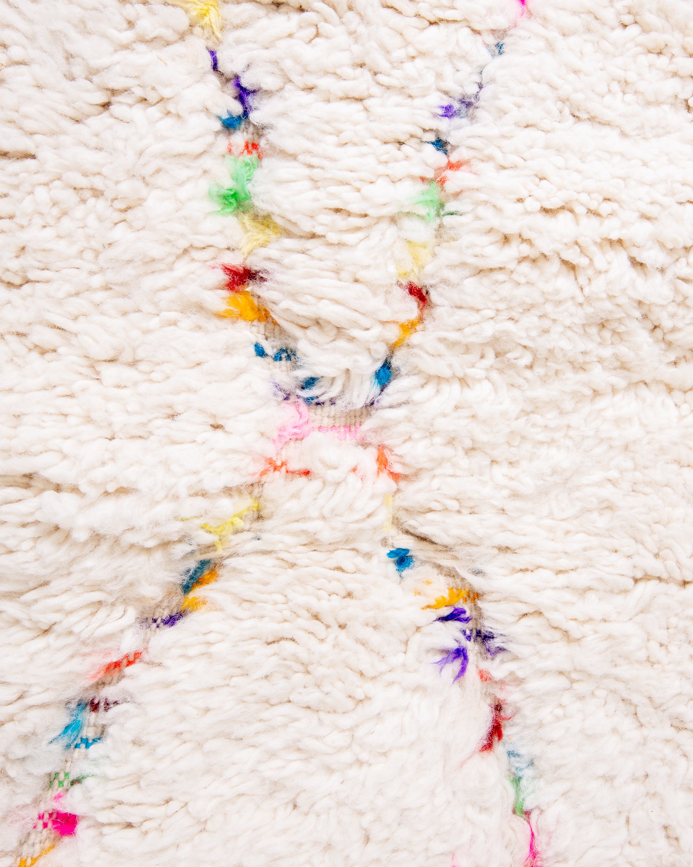 Modern designer handcrafted Berber rug from morocco Beniourain with beautiful colors and patterns