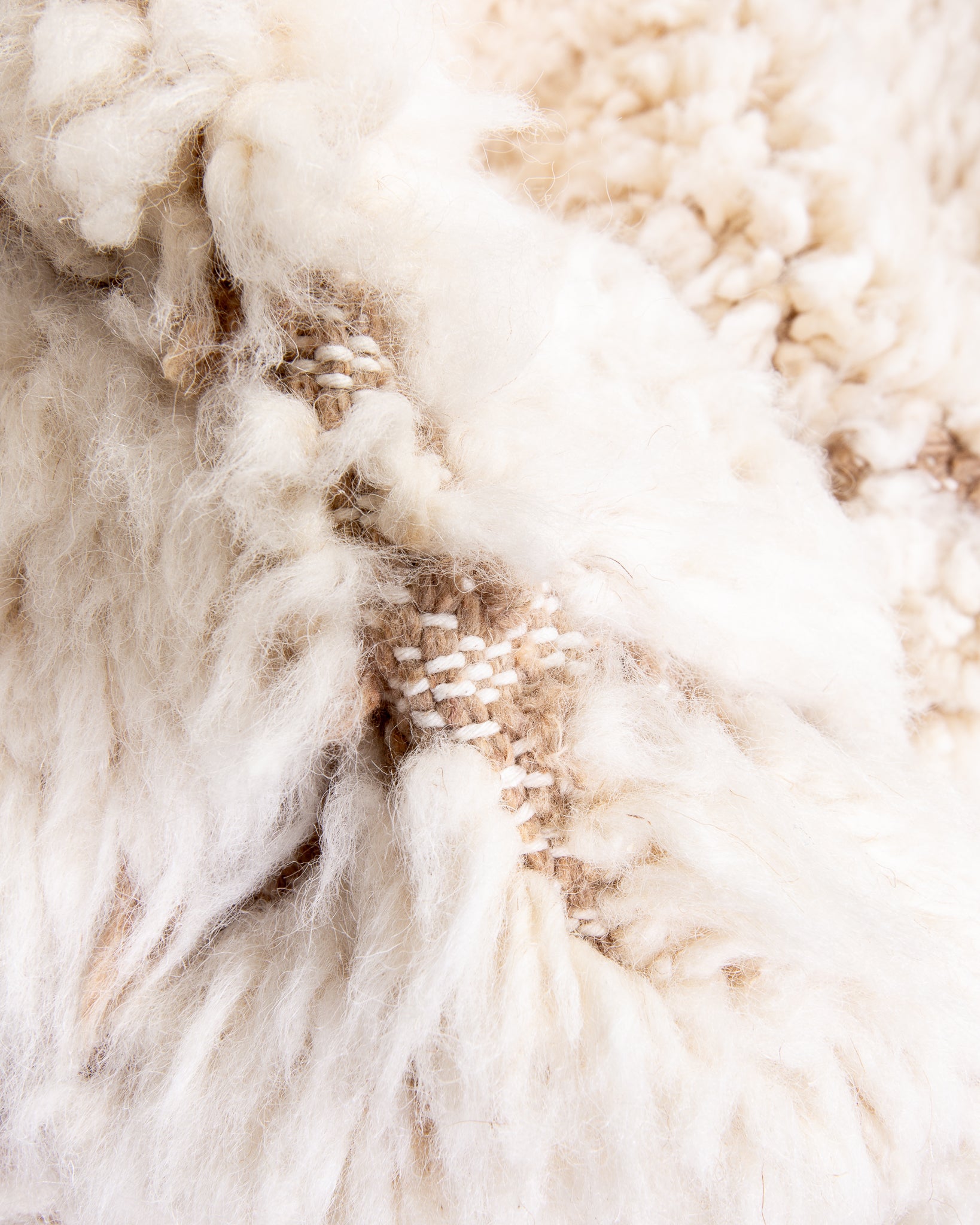 Modern designer handcrafted Berber rug from morocco Beniourain with beautiful colors and patterns