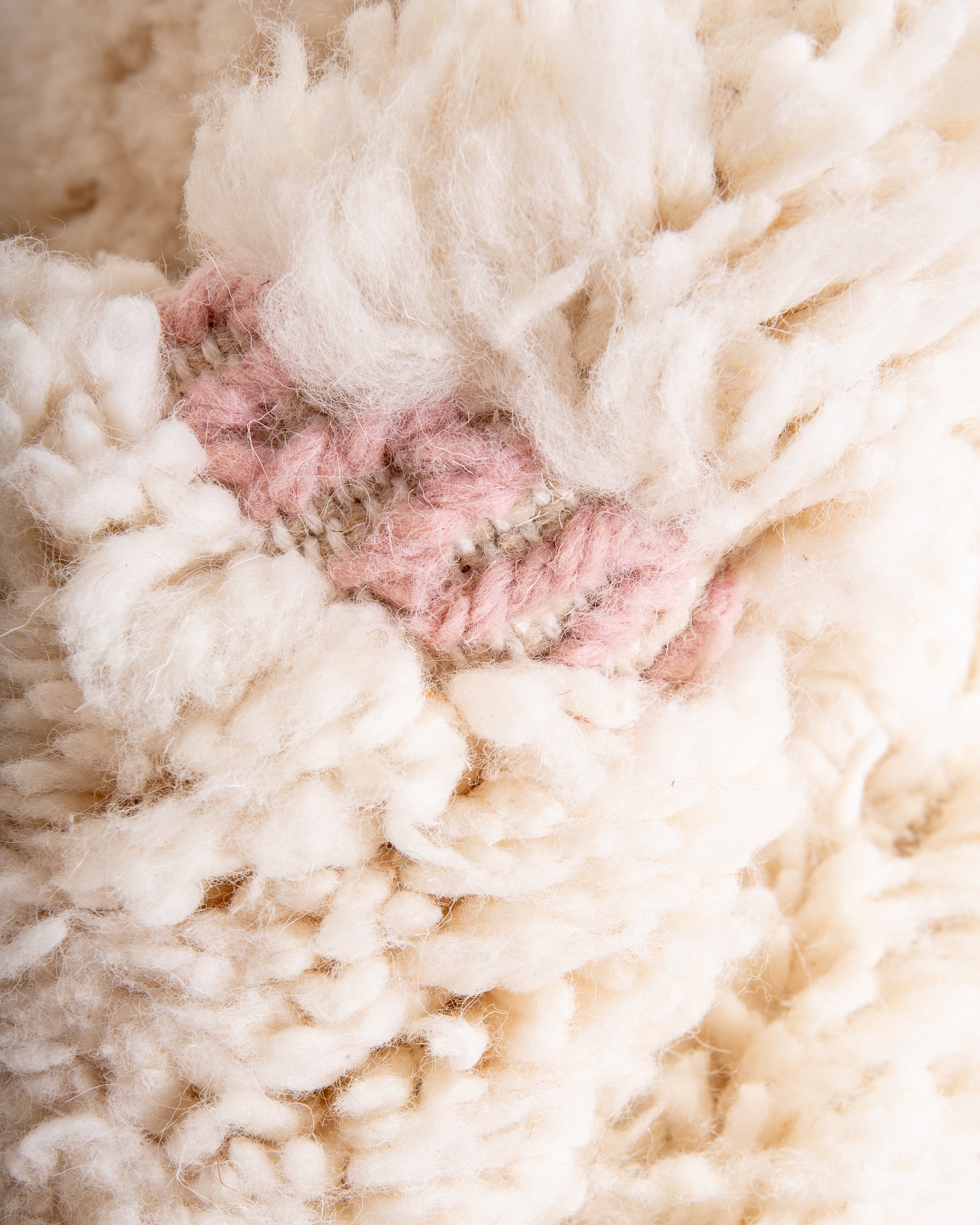 Modern designer handcrafted Berber rug from morocco Beniourain with beautiful colors and patterns