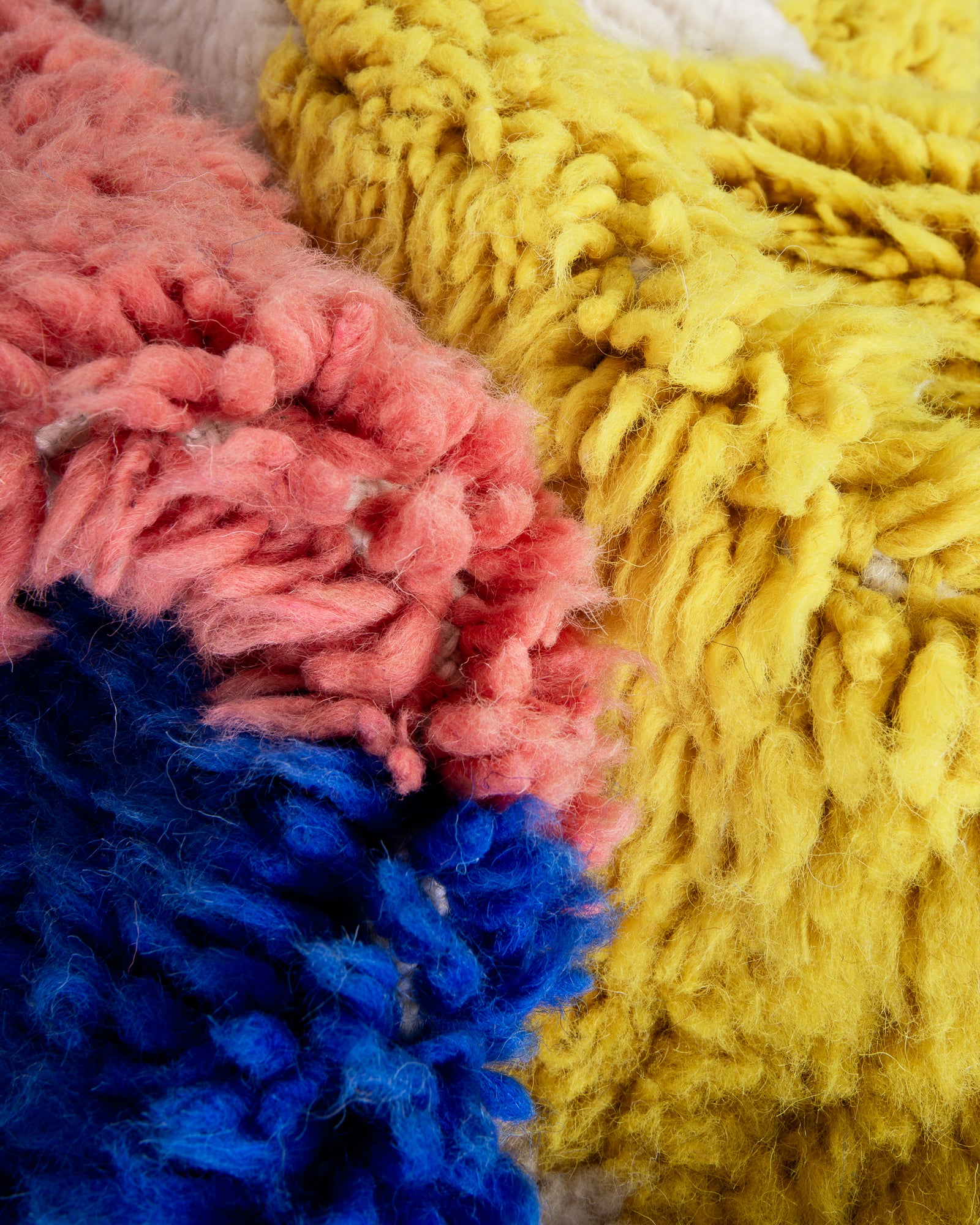 Modern designer handcrafted Berber rug from morocco Beniourain with beautiful colors and patterns