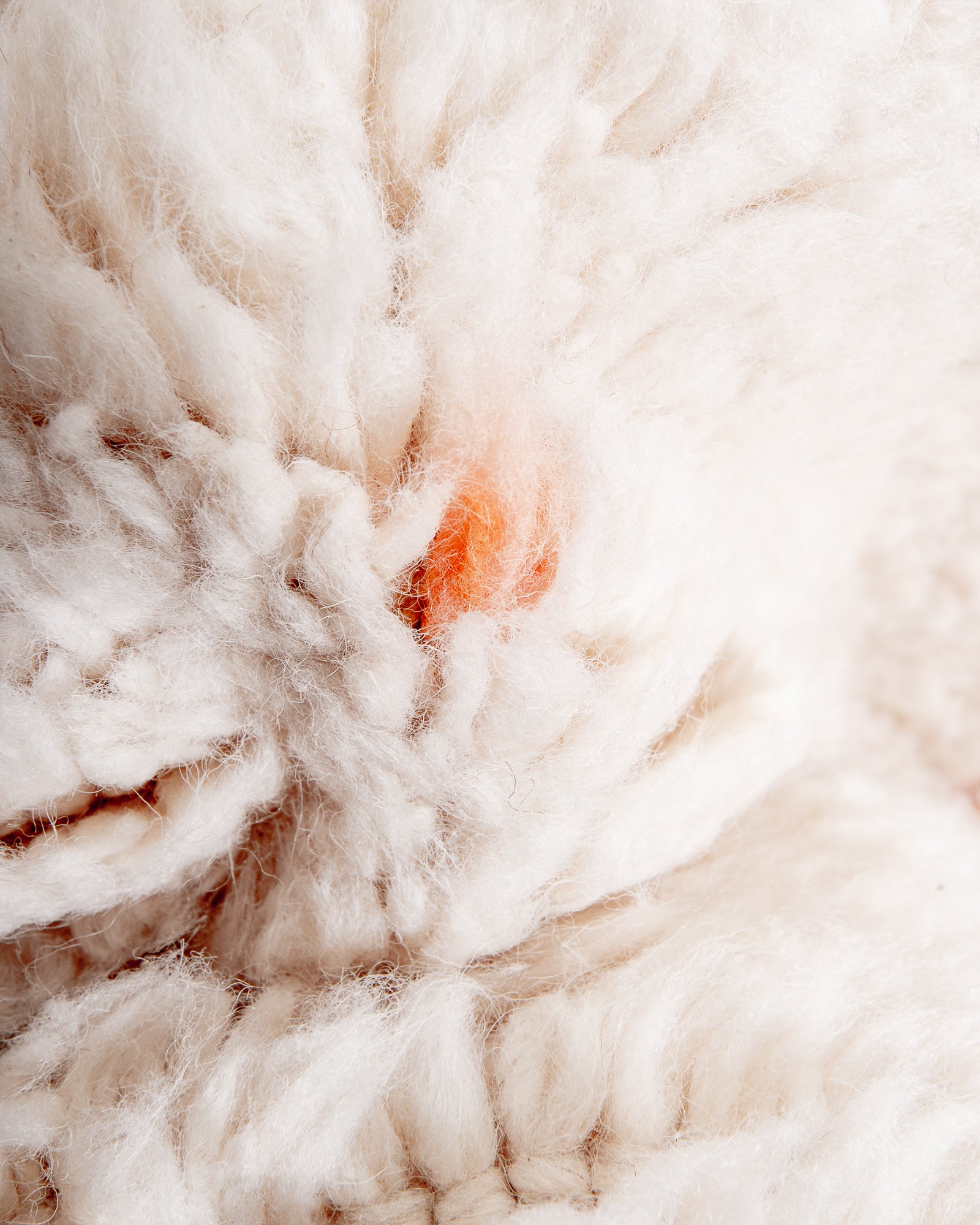 Modern, designer, handcrafted Berber rug from Morocco. Beniourain carpet with beautiful colours and patterns and fluffy wool texture. 