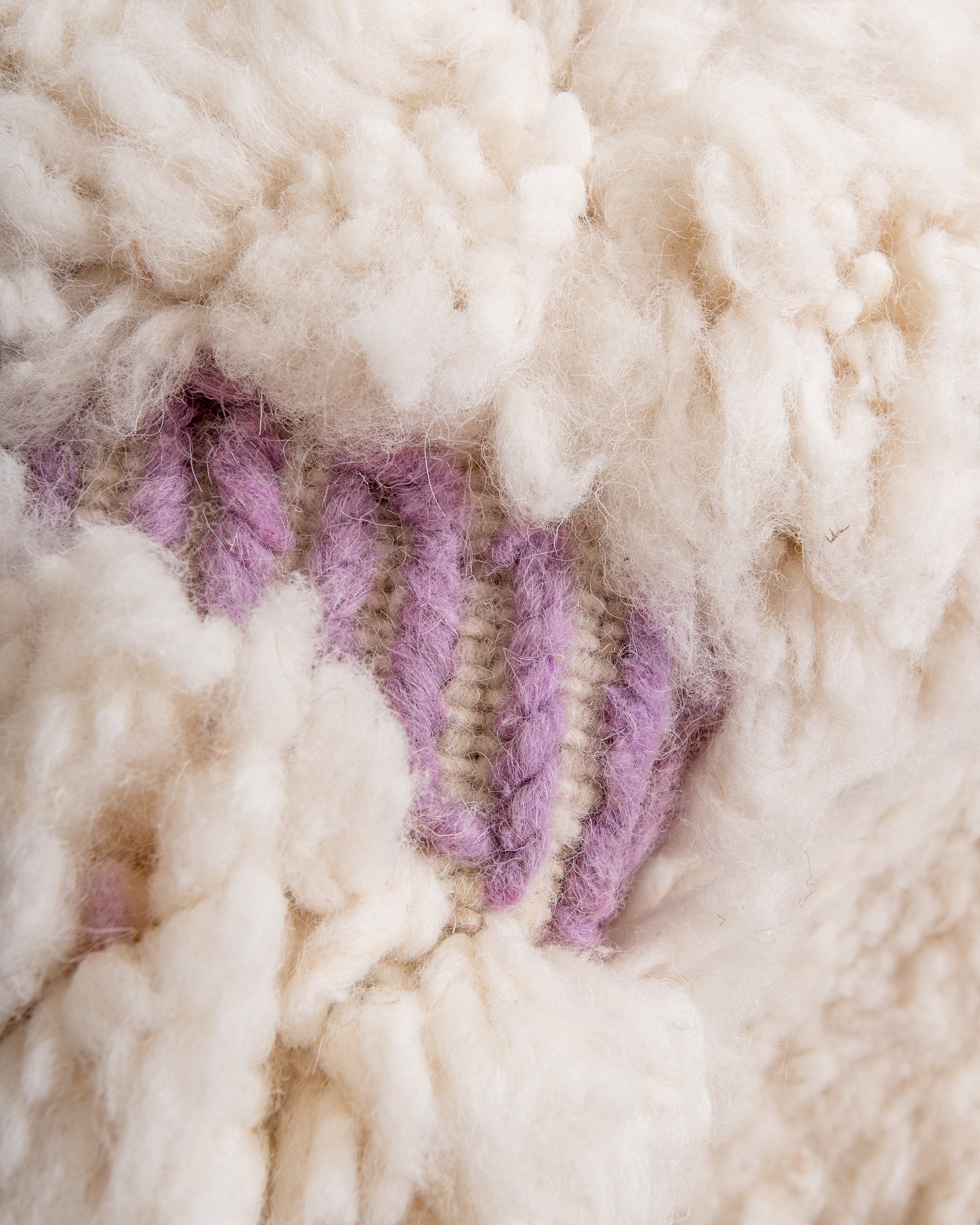 Modern designer handcrafted Berber rug from morocco Beniourain with beautiful colors and patterns