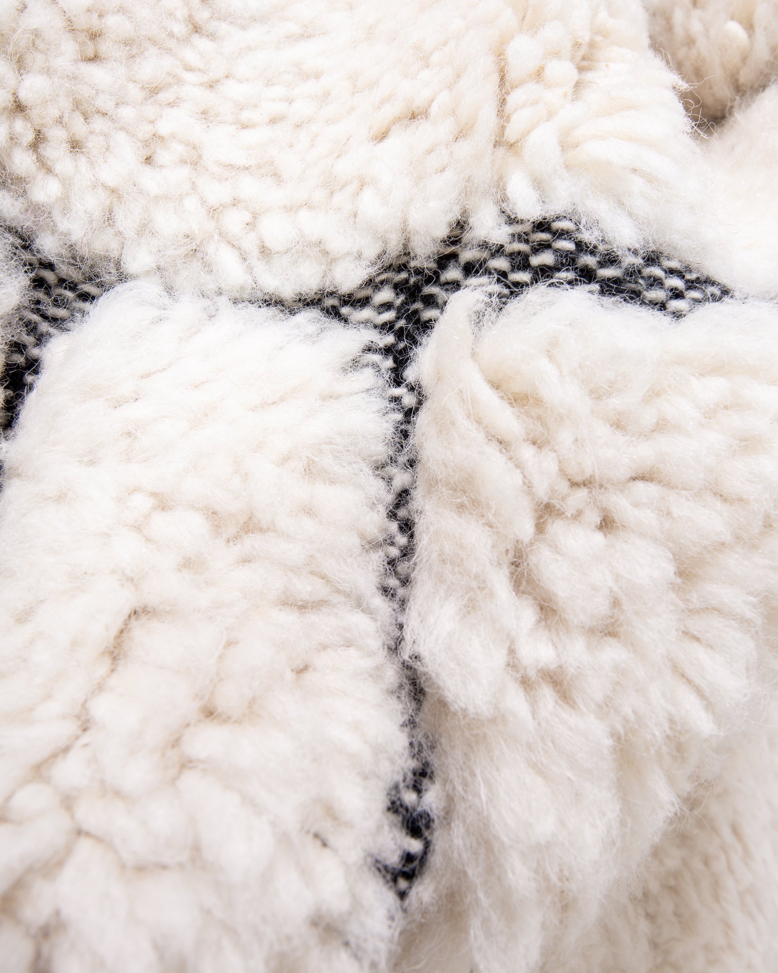 Modern designer handcrafted Berber rug from morocco Beniourain with beautiful colors and patterns