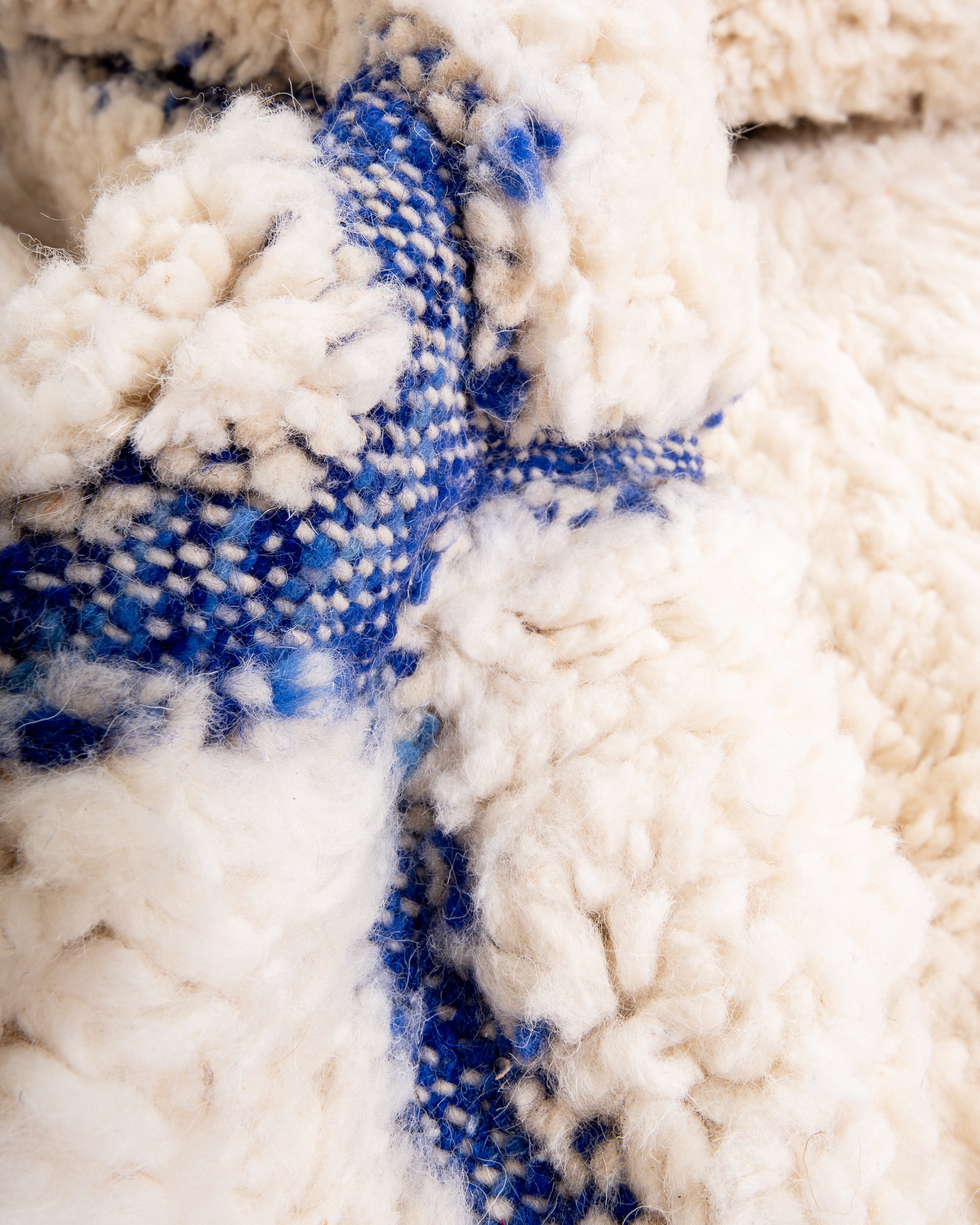 Modern designer handcrafted Berber rug from morocco Beniourain with beautiful colors and patterns