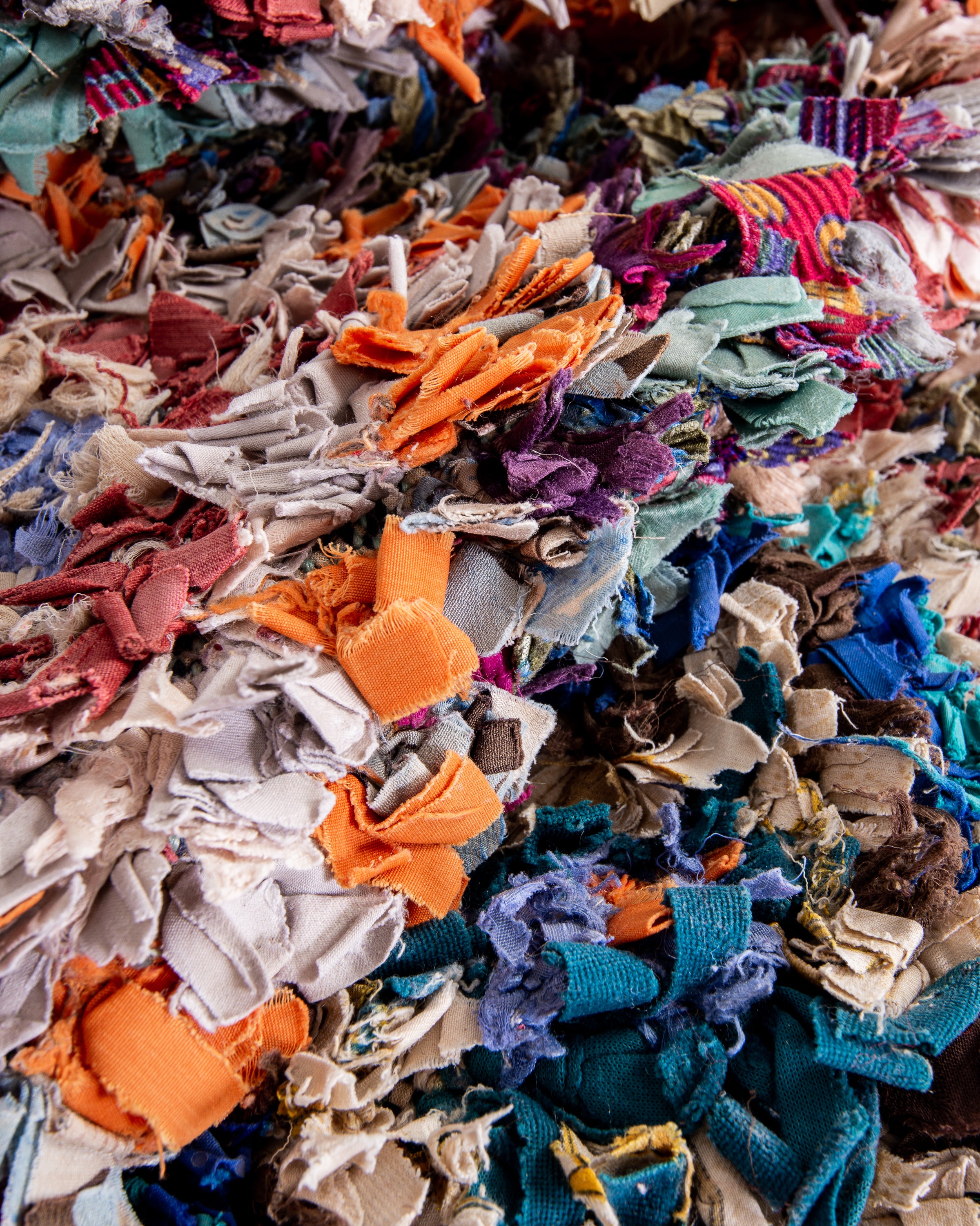 Modern designer handcrafted Berber rug from morocco Beniourain with beautiful colors and patterns