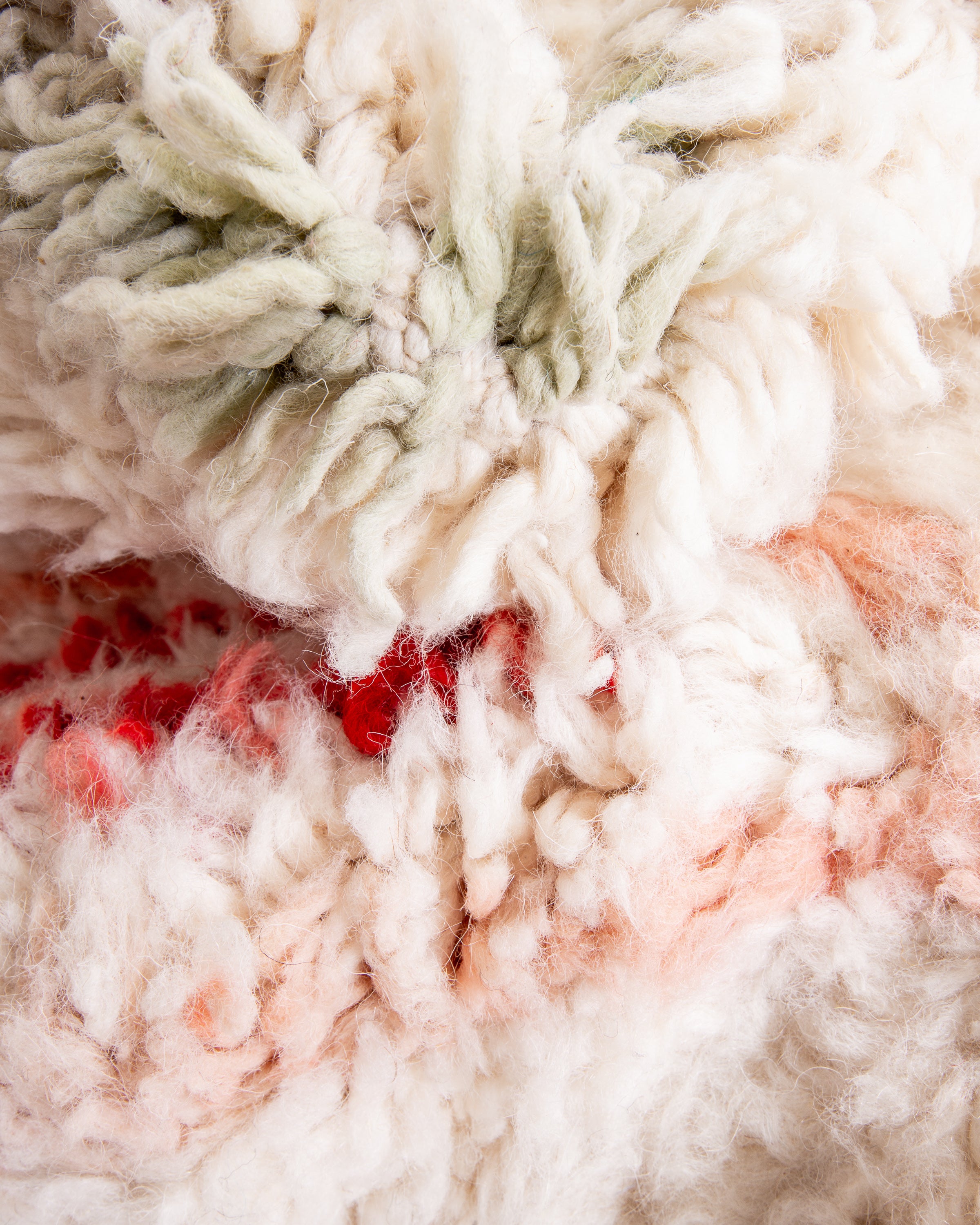 Modern designer handcrafted Berber rug from morocco Beniourain with beautiful colors and patterns