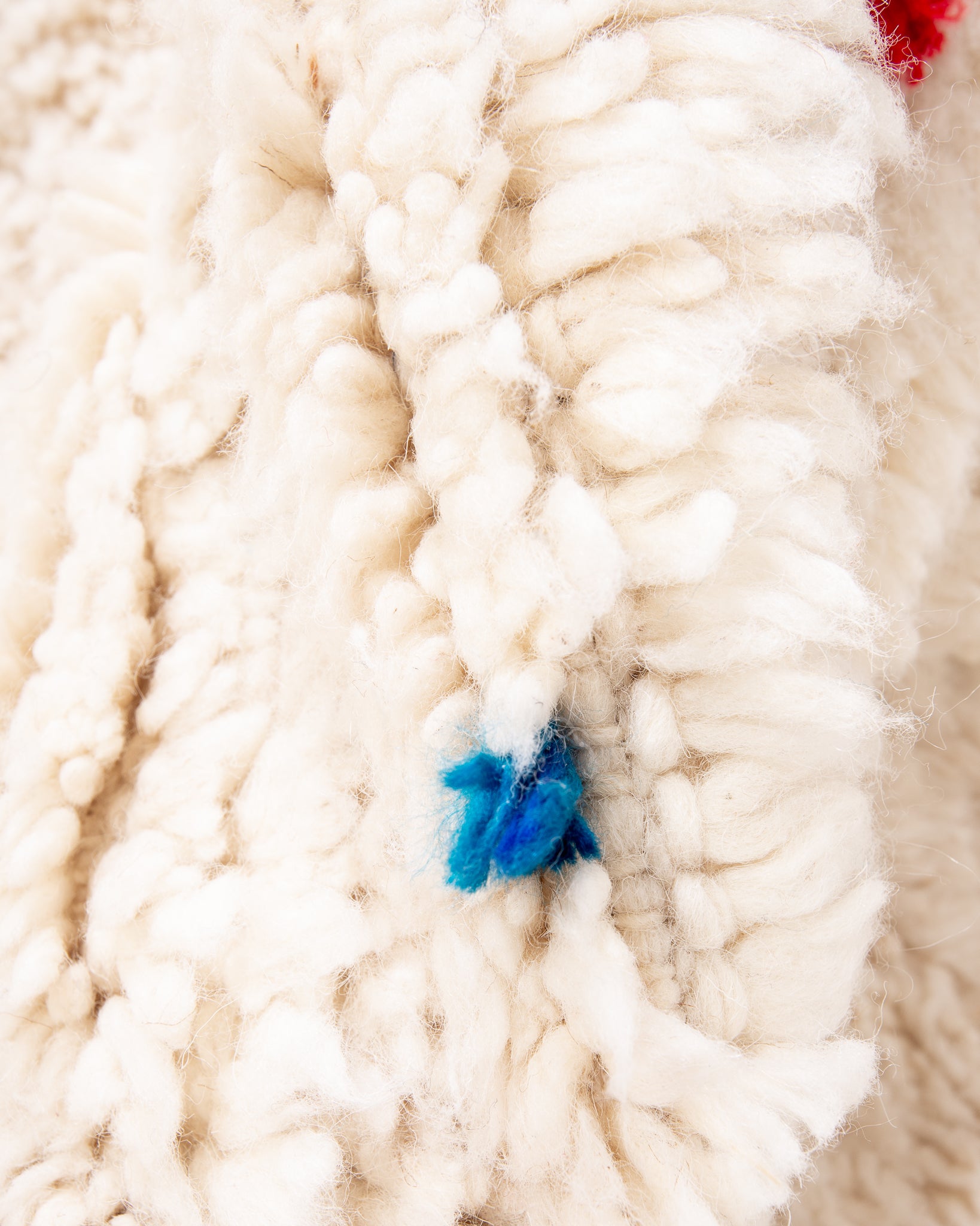 Modern designer handcrafted Berber rug from morocco Beniourain with beautiful colors and patterns