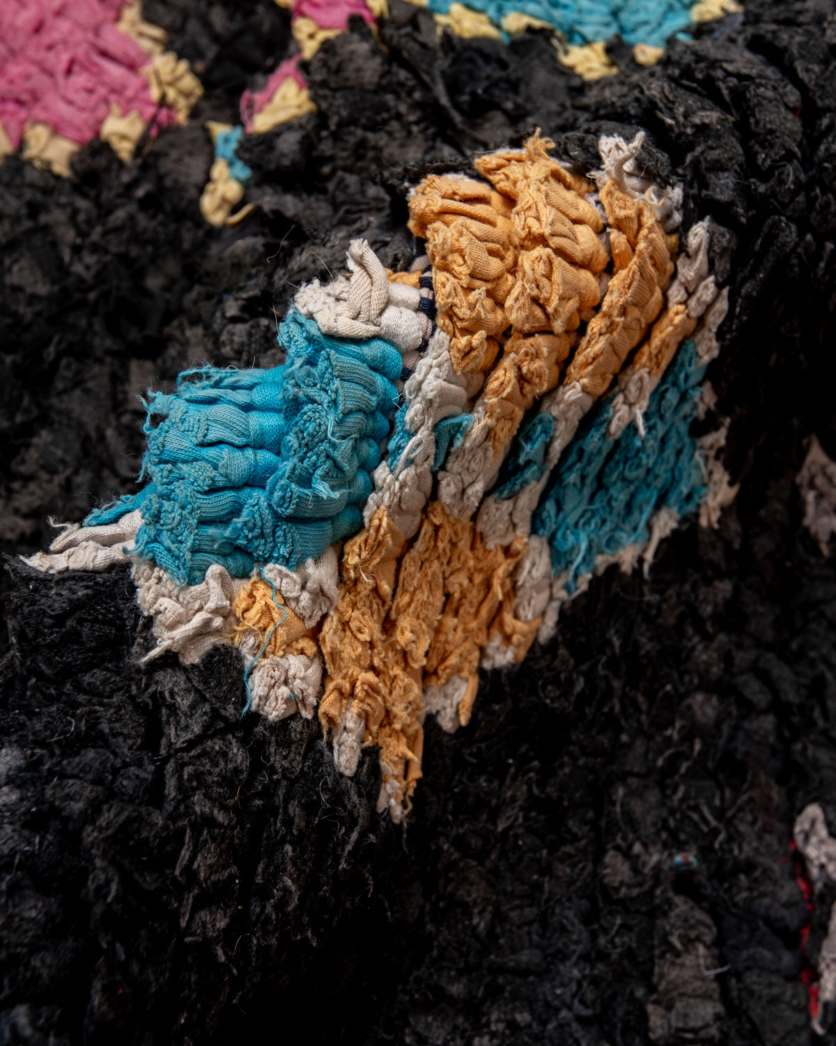 Boucherouite Runner Rug "Tirma"