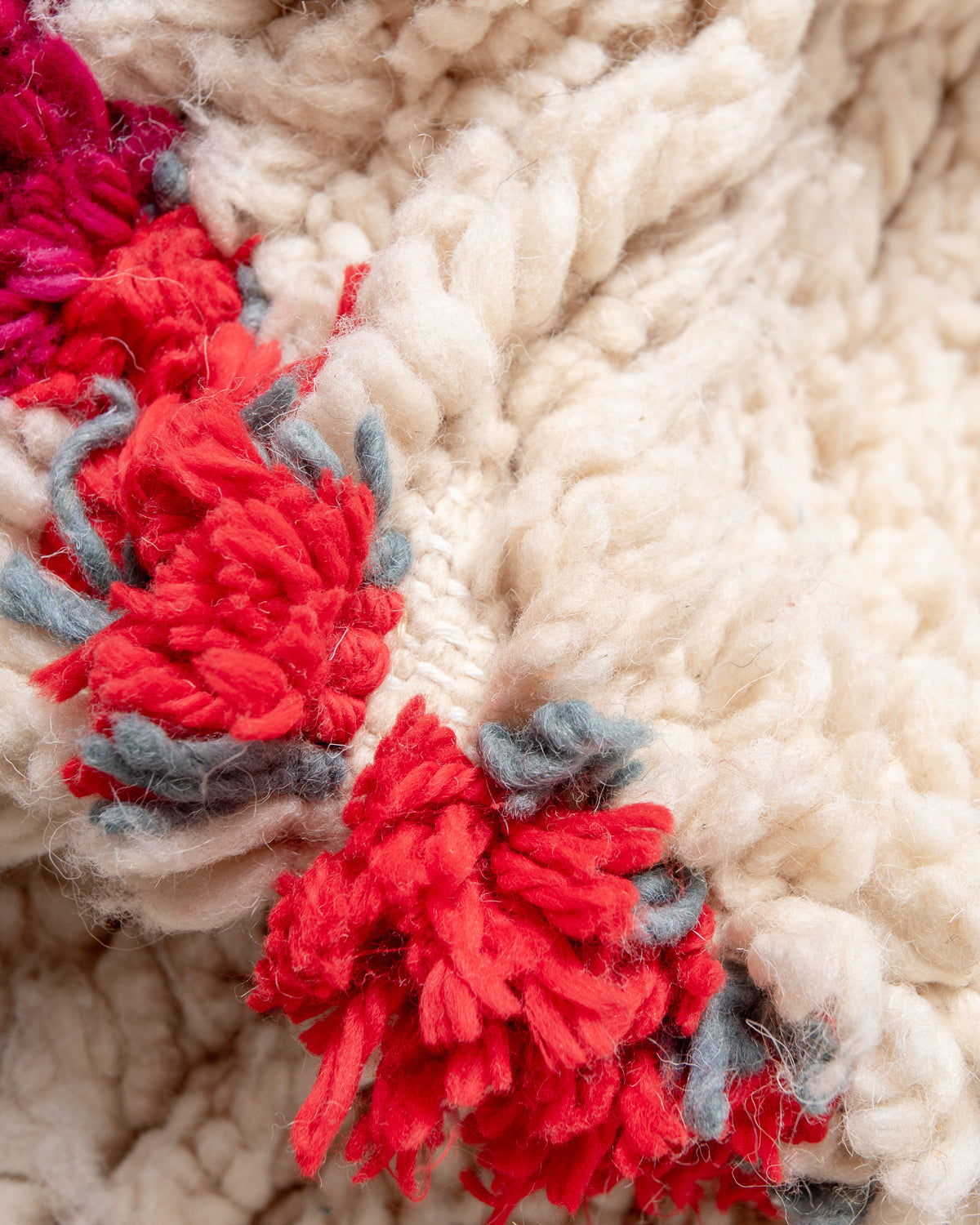 Modern designer handcrafted Berber rug from morocco Azilal with beautiful colors and patterns