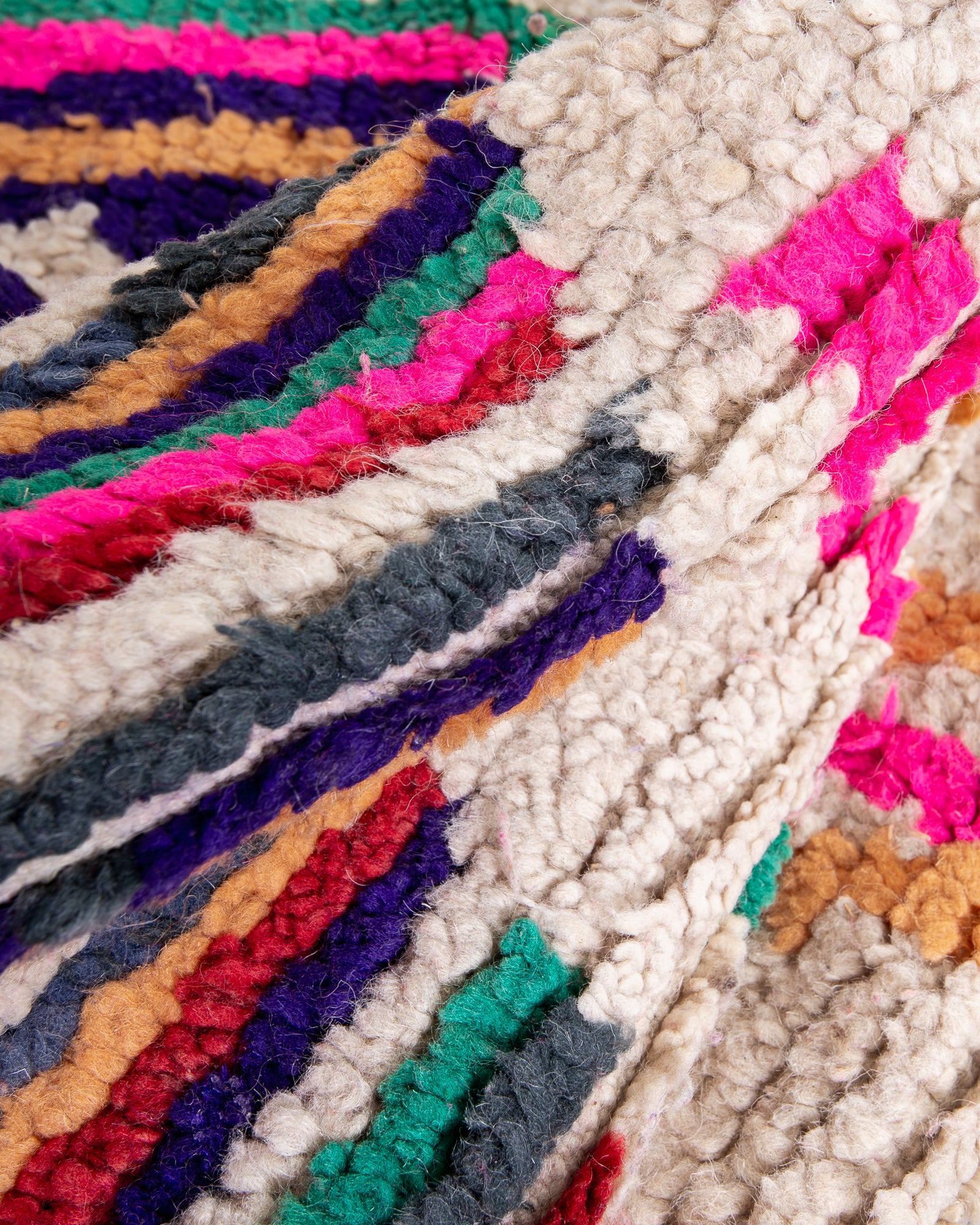 Modern designer handcrafted Berber rug from morocco Boujed with beautiful colors and patterns