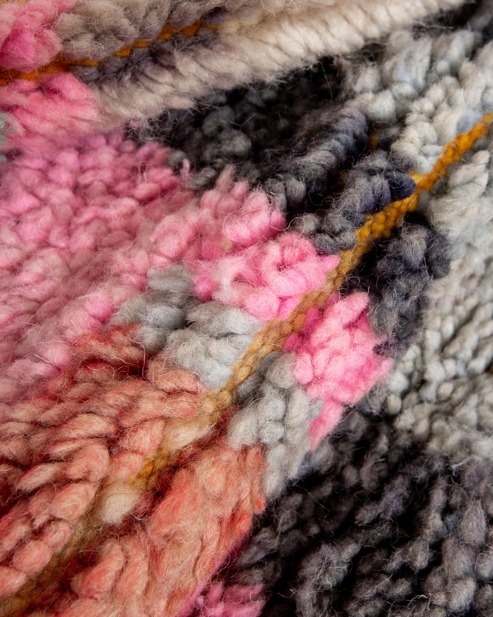 Modern designer handcrafted Berber rug from morocco Boujed with beautiful colors and patterns