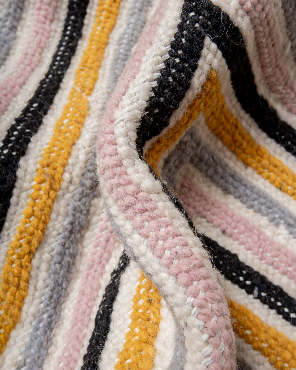 Modern, designer, handcrafted Berber rug from Morocco. Kelim carpet with beautiful designs and robust flat weave. 100% wool.