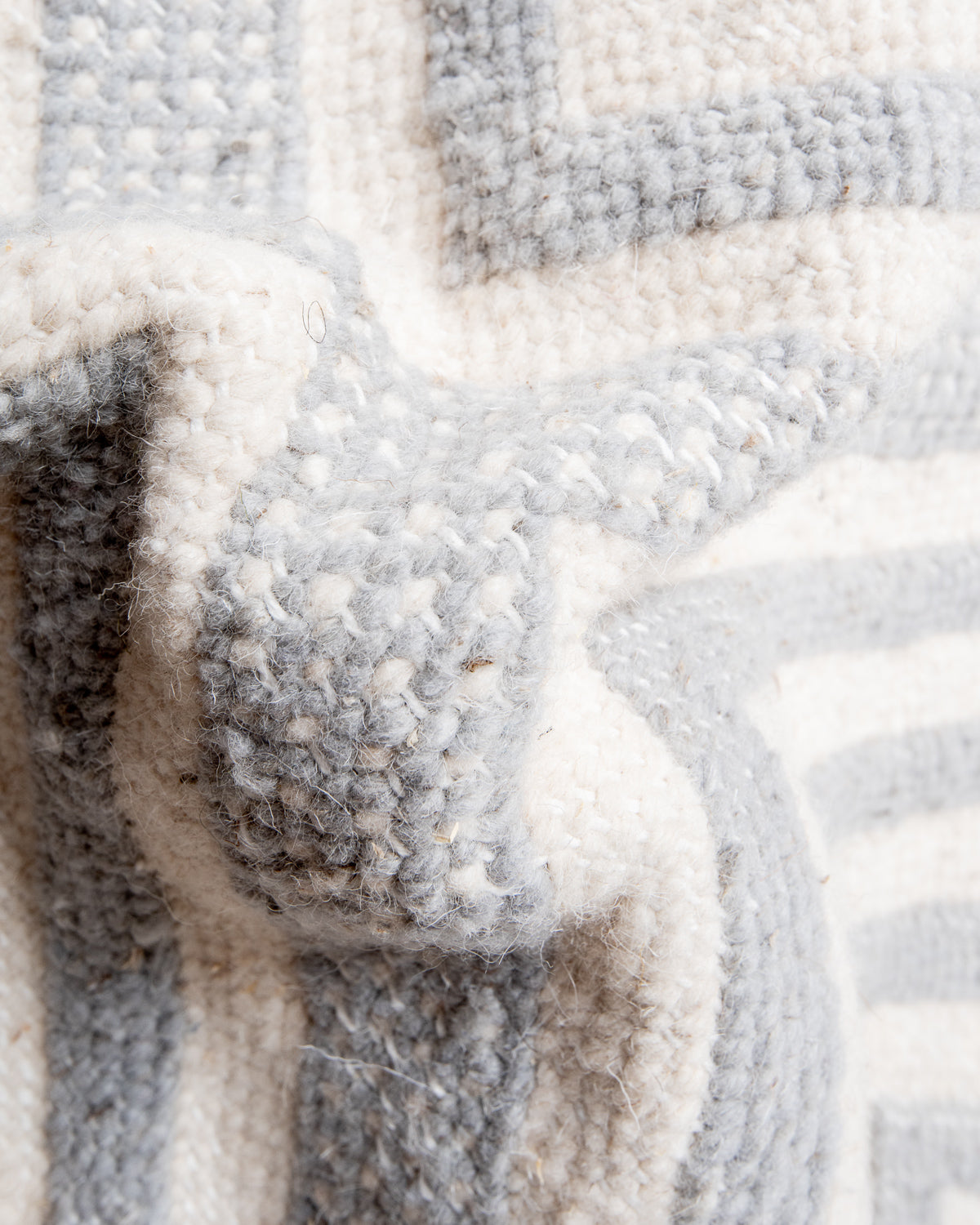 Modern, designer, handcrafted Berber rug from Morocco. Kelim carpet with beautiful designs and robust flat weave. 100% wool.