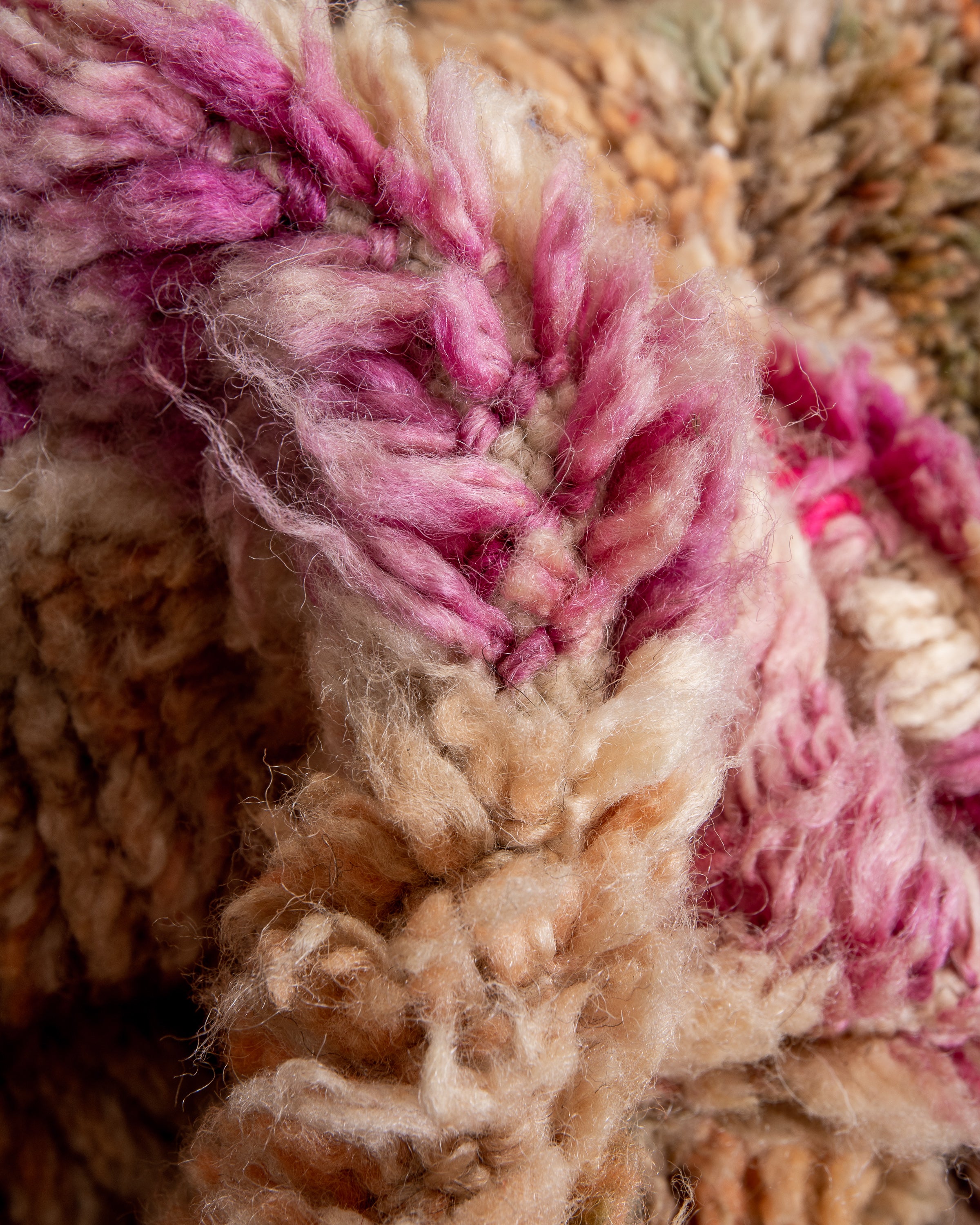 Modern designer handcrafted Berber rug from morocco Boujad with beautiful colors and patterns